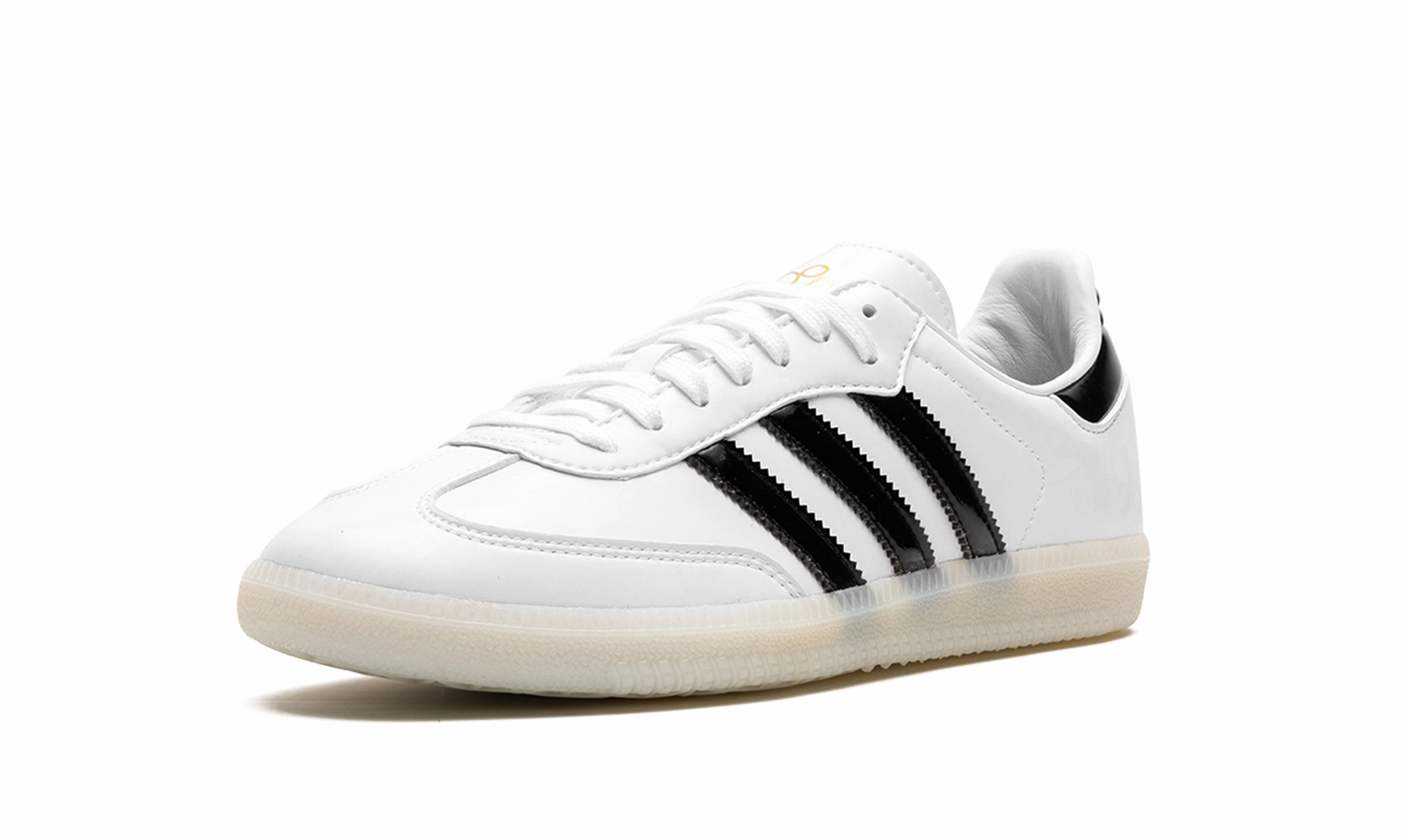 Foot Freedom Samba "Jason Dill - White Patent Leather"