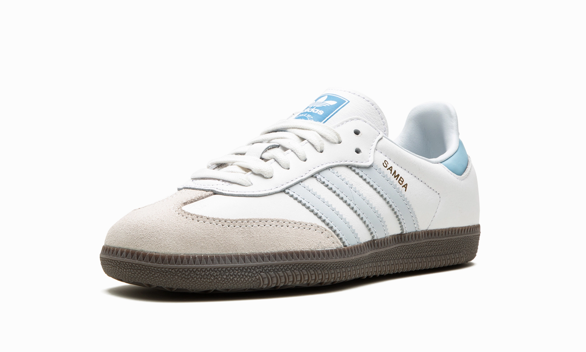Samba OG "White / Halo Blue" Bright Hike