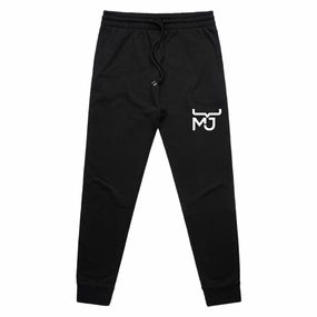 smooth zipper Men's Premium Track Pants