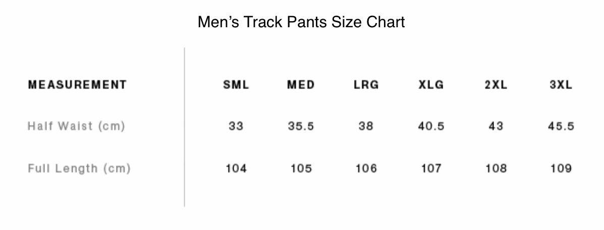 Minimal Bulk Chilly Weather Fit Men's Relax Track Pants