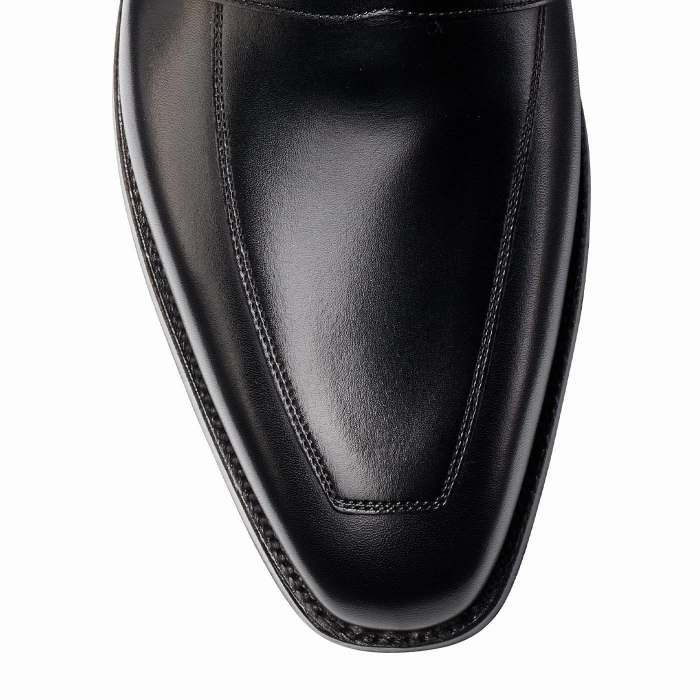 Two-Tone Design Look Good Merton Black Calf
