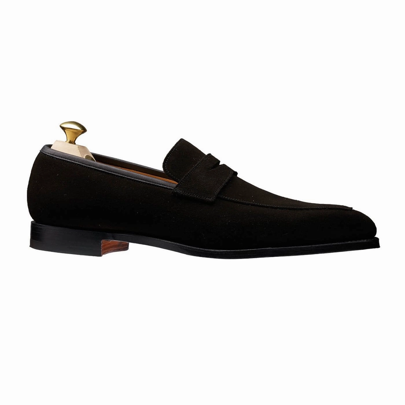 Park Stroll Coastal Cool Merton Black Calf Suede