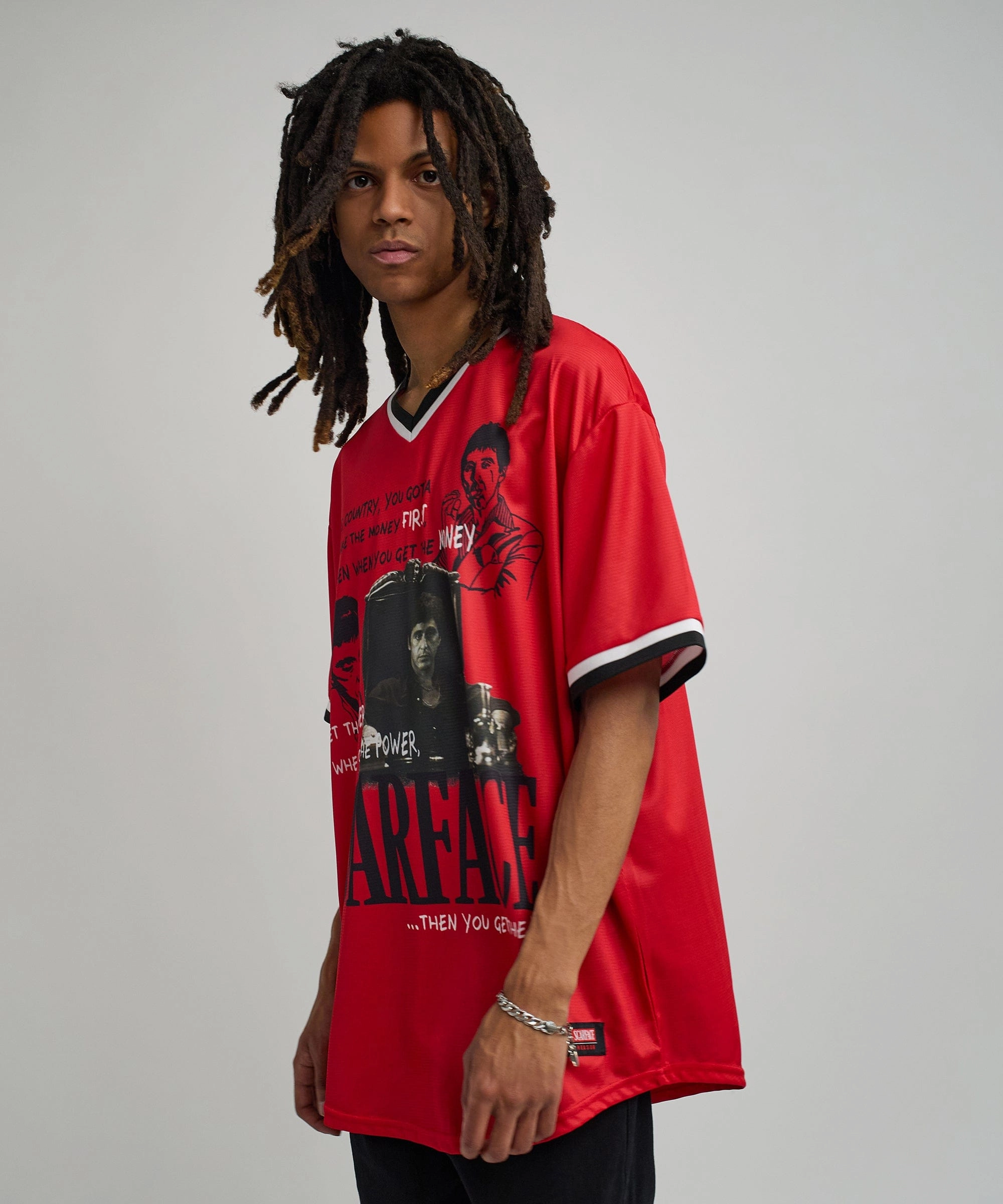 ThermalRegulation Scarface? Baseball Jersey - Red