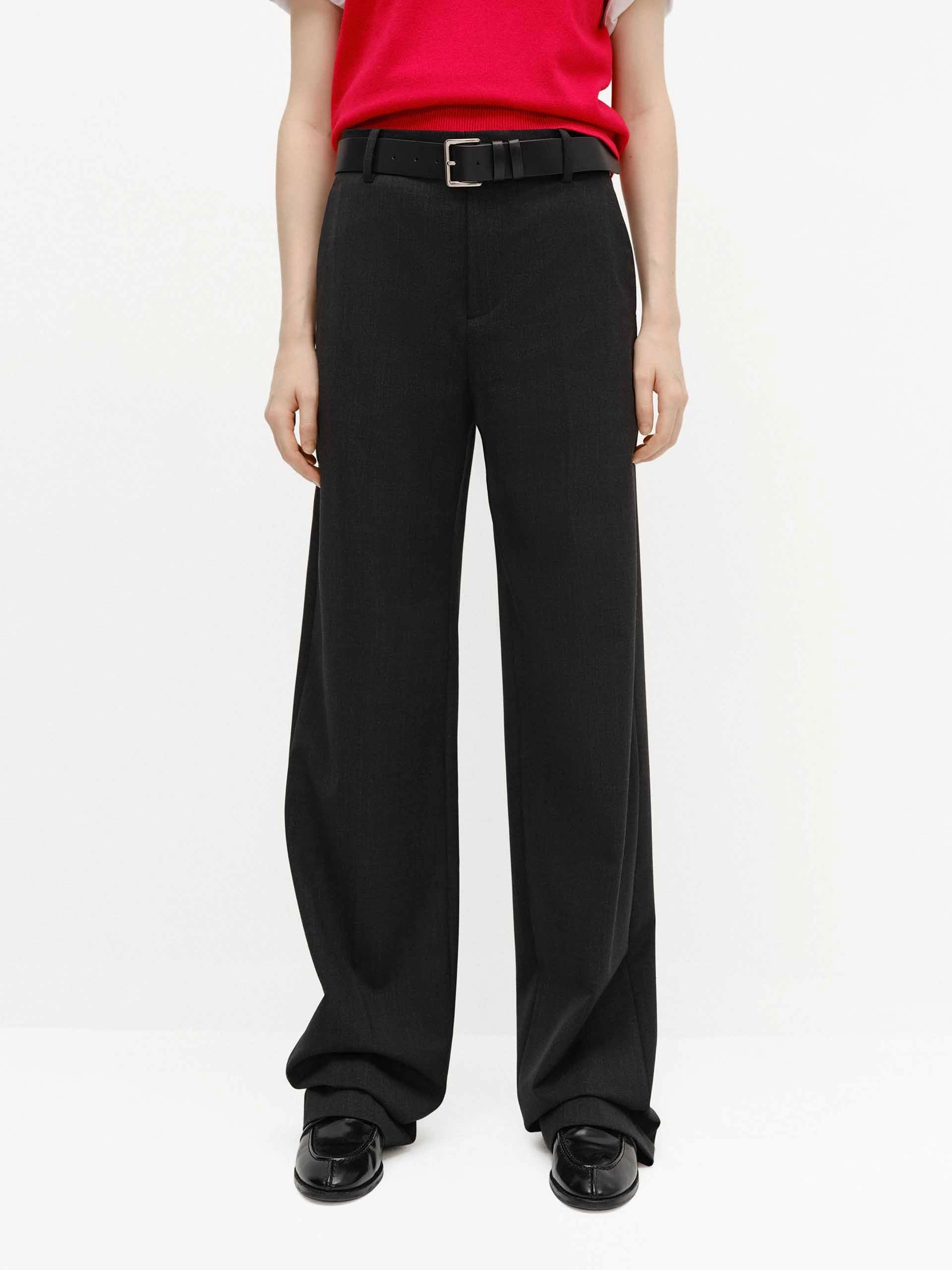 Cotton comfort Quick Layering Mid Waist Relaxed Pants