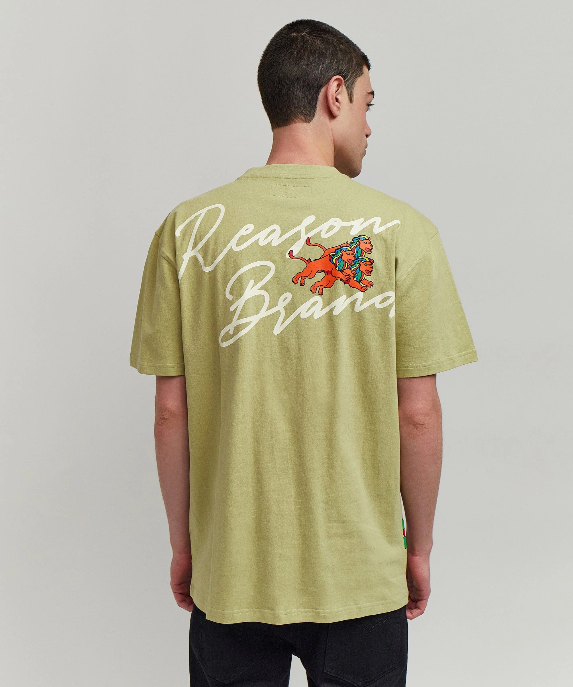 Heart Broken Short Sleeve Tee - Olive Green SoftTouchFinish Antimicrobial Finish