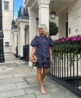 Mini Penelope Dress Raw-Hem Perfect Layers