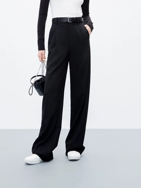Tough Build Stylish Wear Wool Blend Tailored Pants
