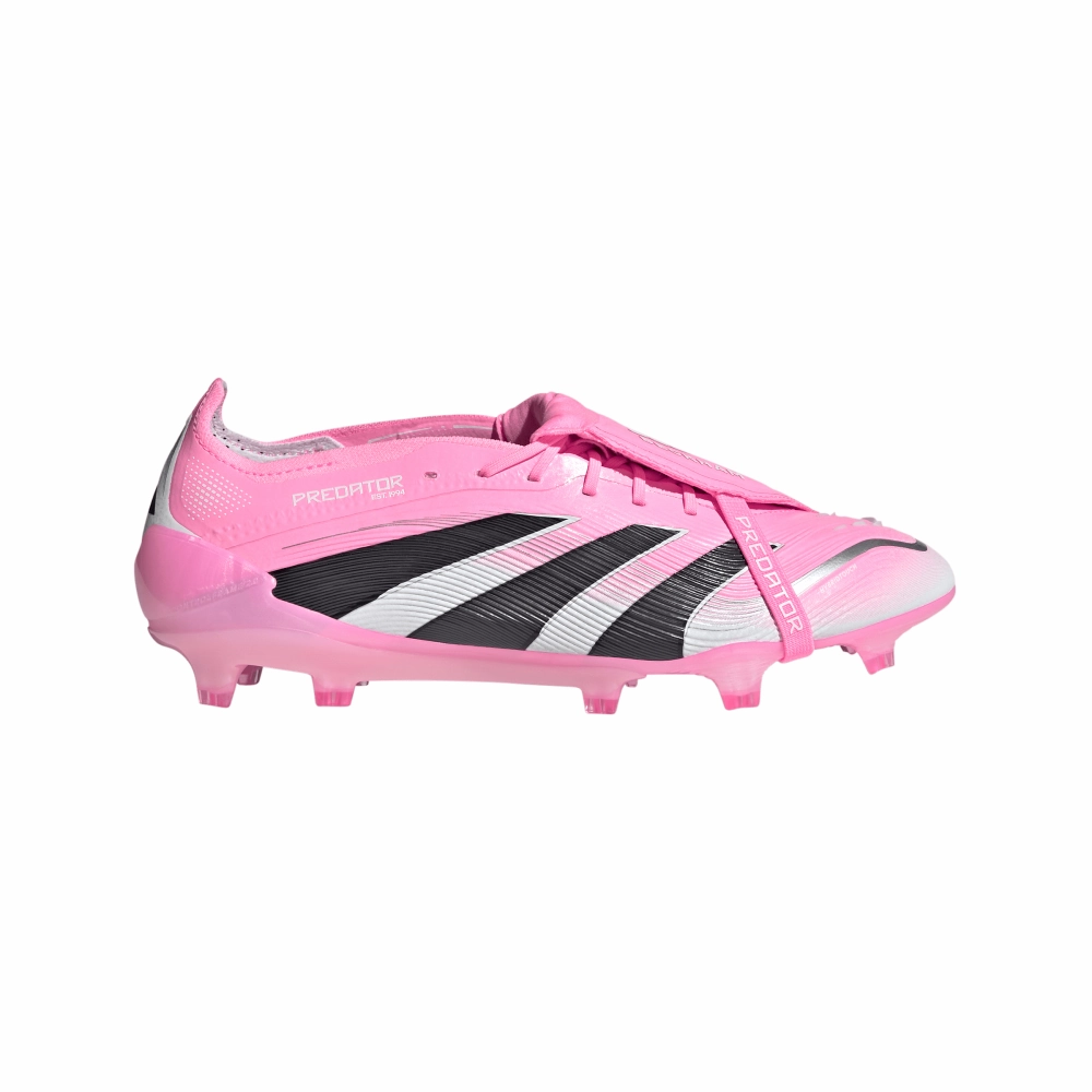 Adidas Predator Elite Fold-Over Tongue Beckham FG Football Boots (Beam Pink/Core Black/Cloud White) Torsion Stability Systems