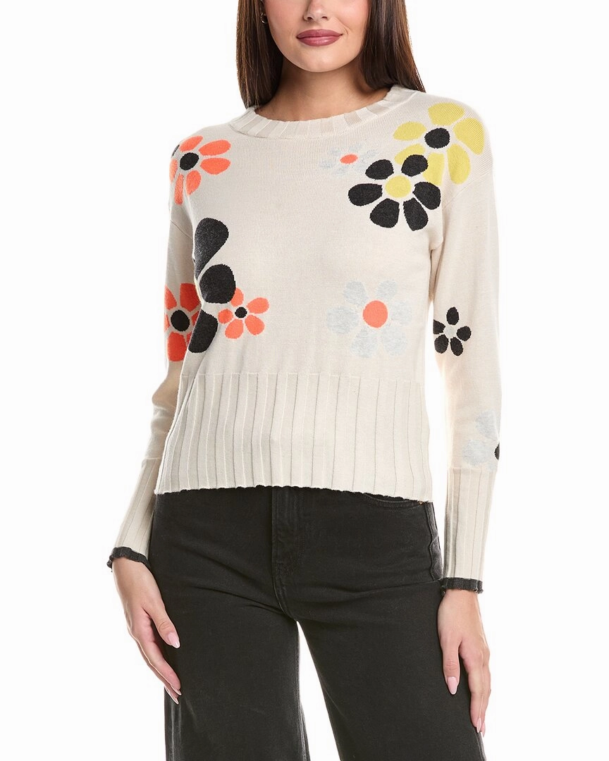 Casual Layers WISPR Blossom Silk-Blend Sweater