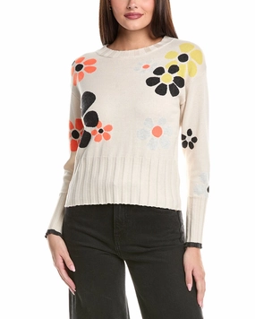 Ergonomic Sleeve Engineering WISPR Blossom Silk-Blend Sweater