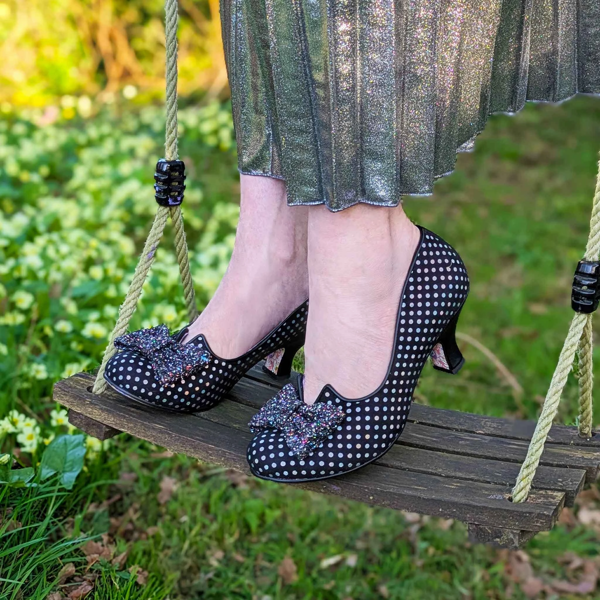 Dazzling Diva Tuxedo Party Shoes
