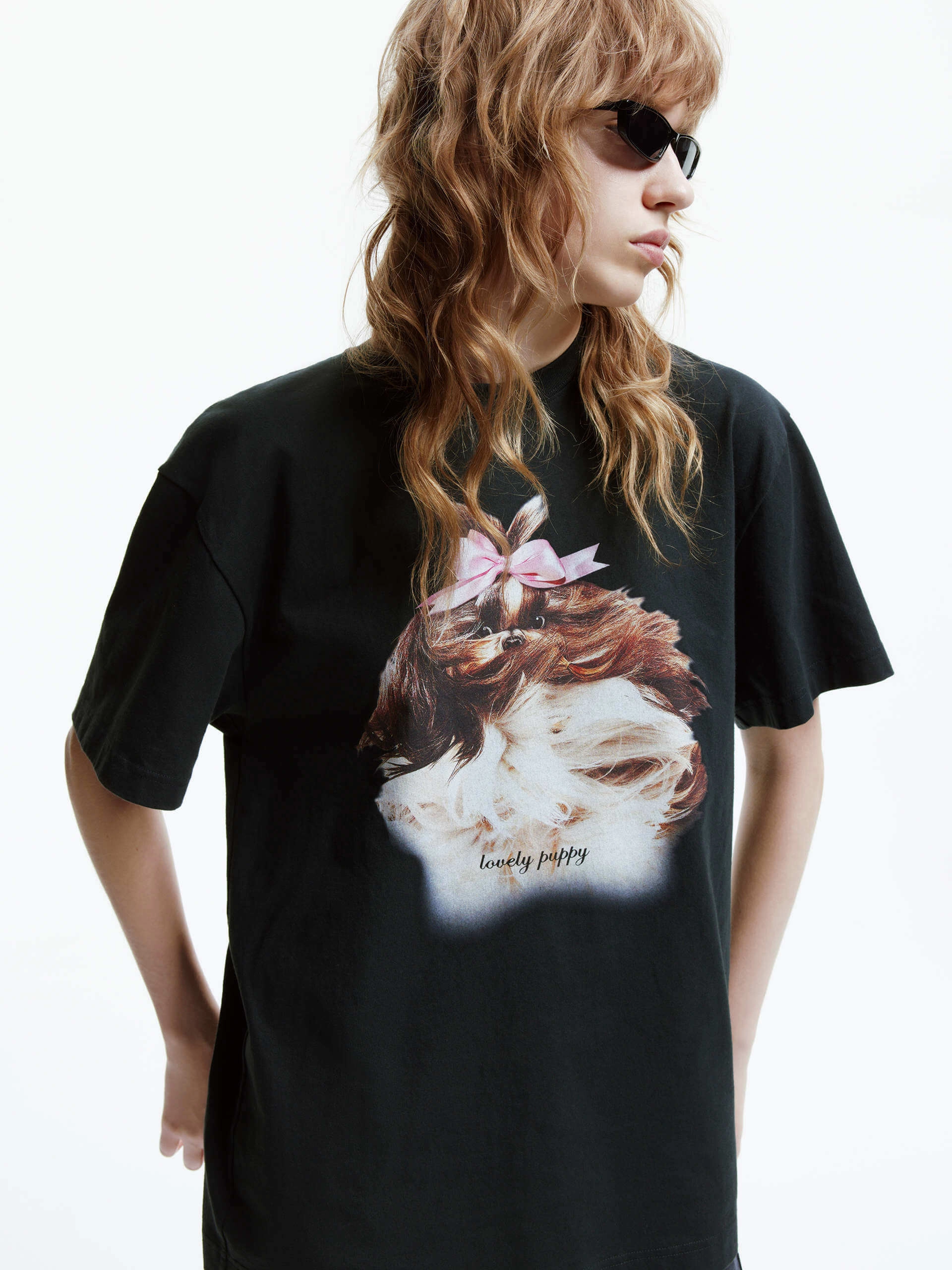 Trendy Piece Printed Cotton Jersey T-shirt
