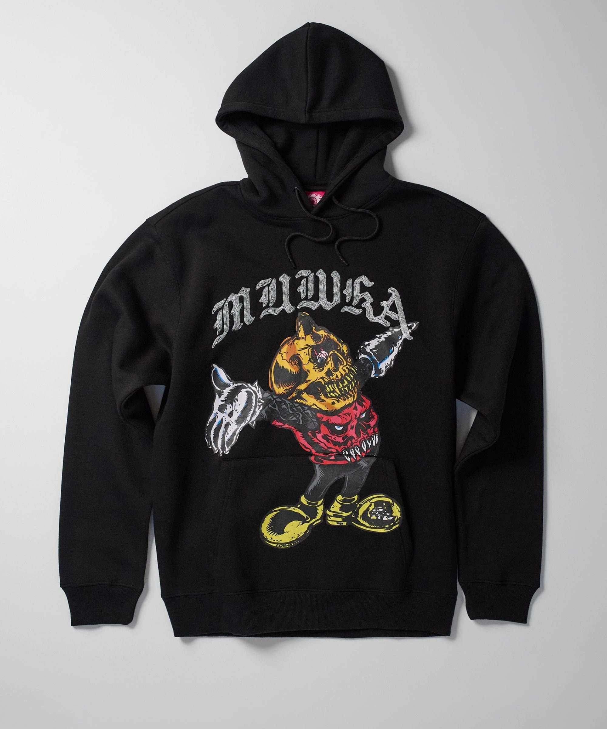 casual top Mishka Cyco Bootleg Hoodie - Black