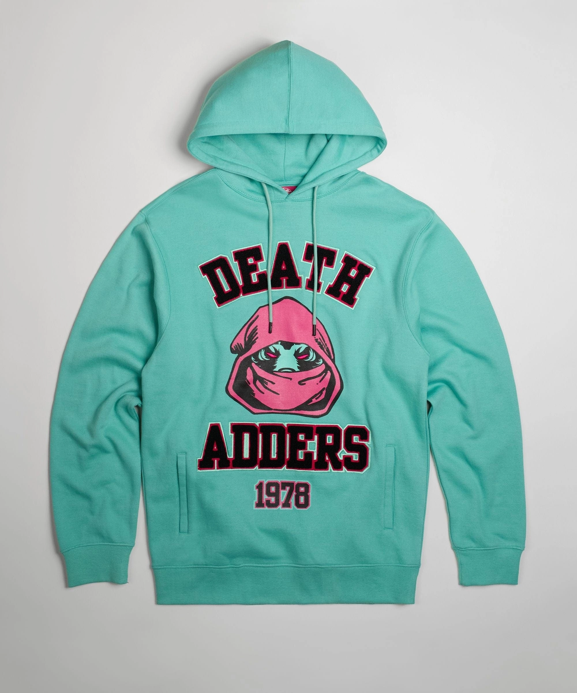 SublimatedPrint Mishka Death Adders 1978 Hoodie - Light Blue