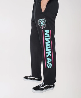 Mishka Death Adders Straight Fit Sweatpants - Black Stretch Flex AbrasionResistant