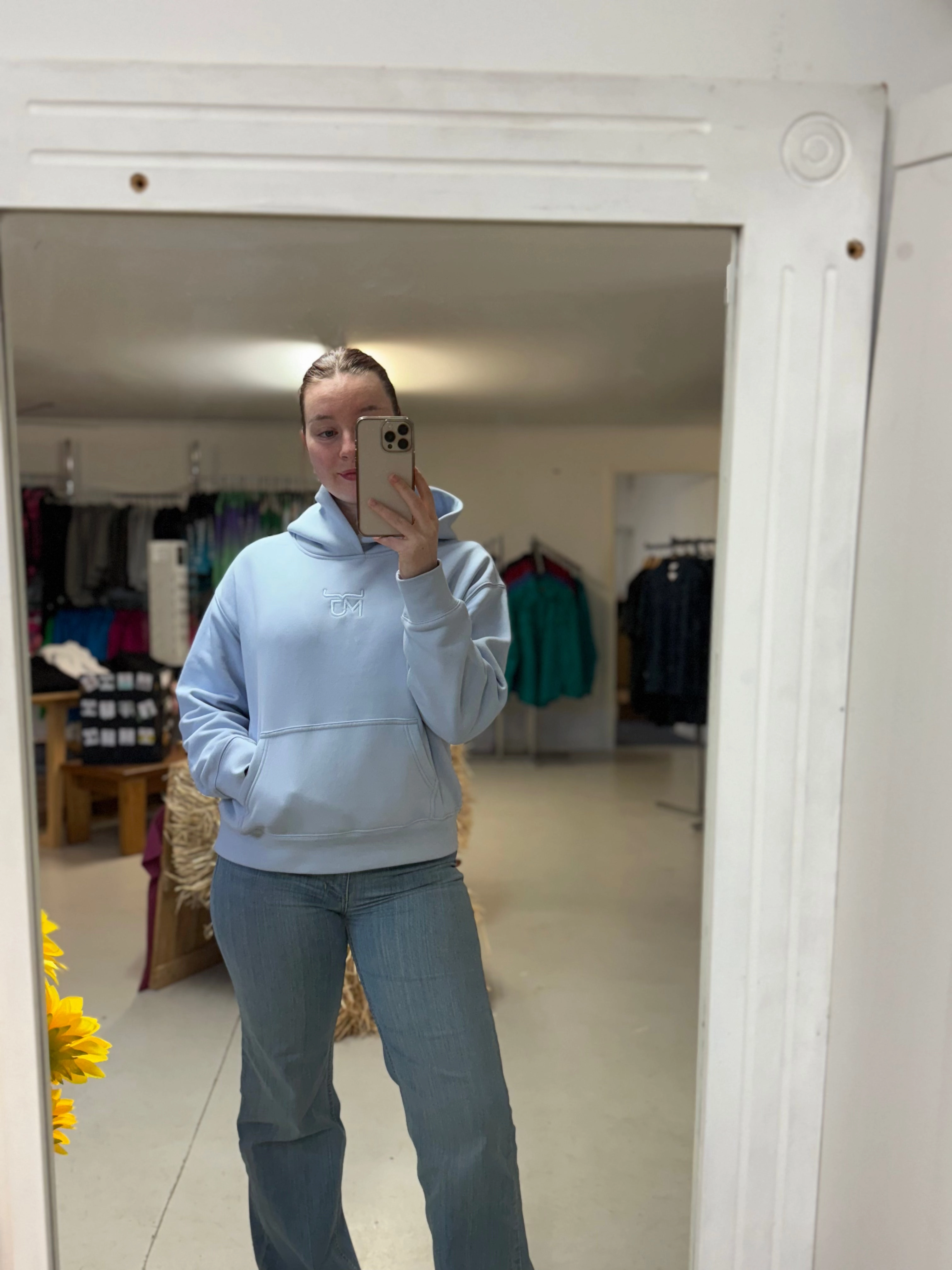 MJ Ladies Relax Hoodie Layered Collar