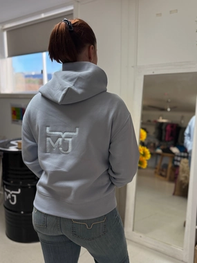 Tagless Neck MJ Ladies Relax Hoodie