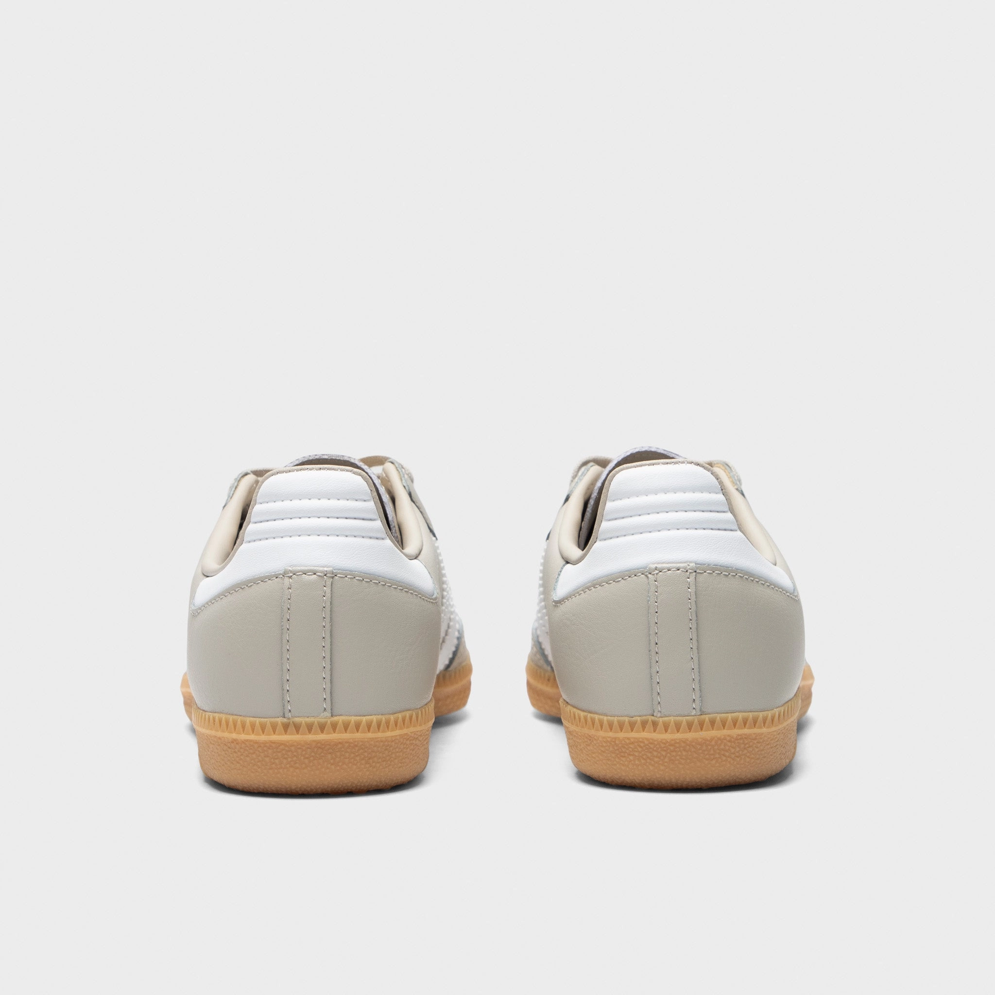 adidas Juniors' Samba OG Wonder Alumina / White - Gum Vegan Friendly Build Midsole Foam