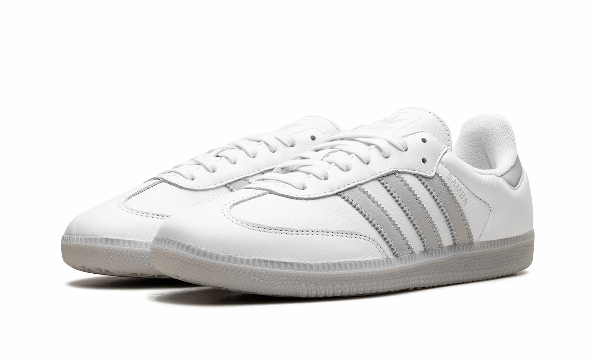 Long Comfort Adjustable Straps Samba OG "Footwear White Grey"