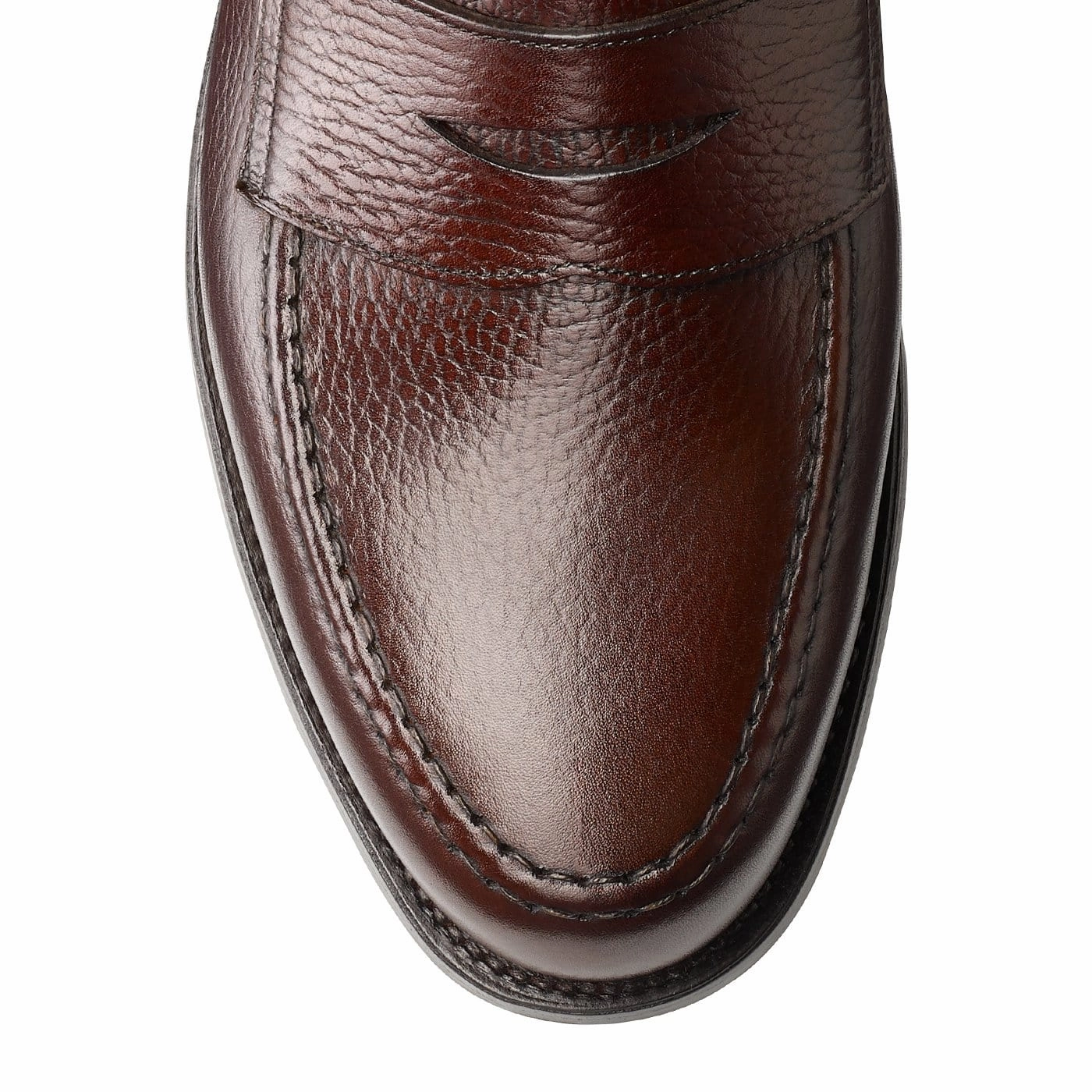 Grip Firm Boston Dark Brown Country Calf Grain