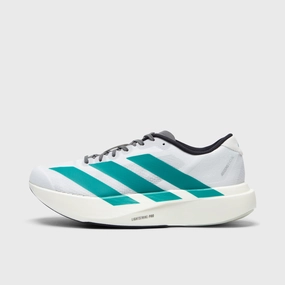 Wide Toe Box Design Flexible Tread Pattern adidas Evo SL White / Teal - Black