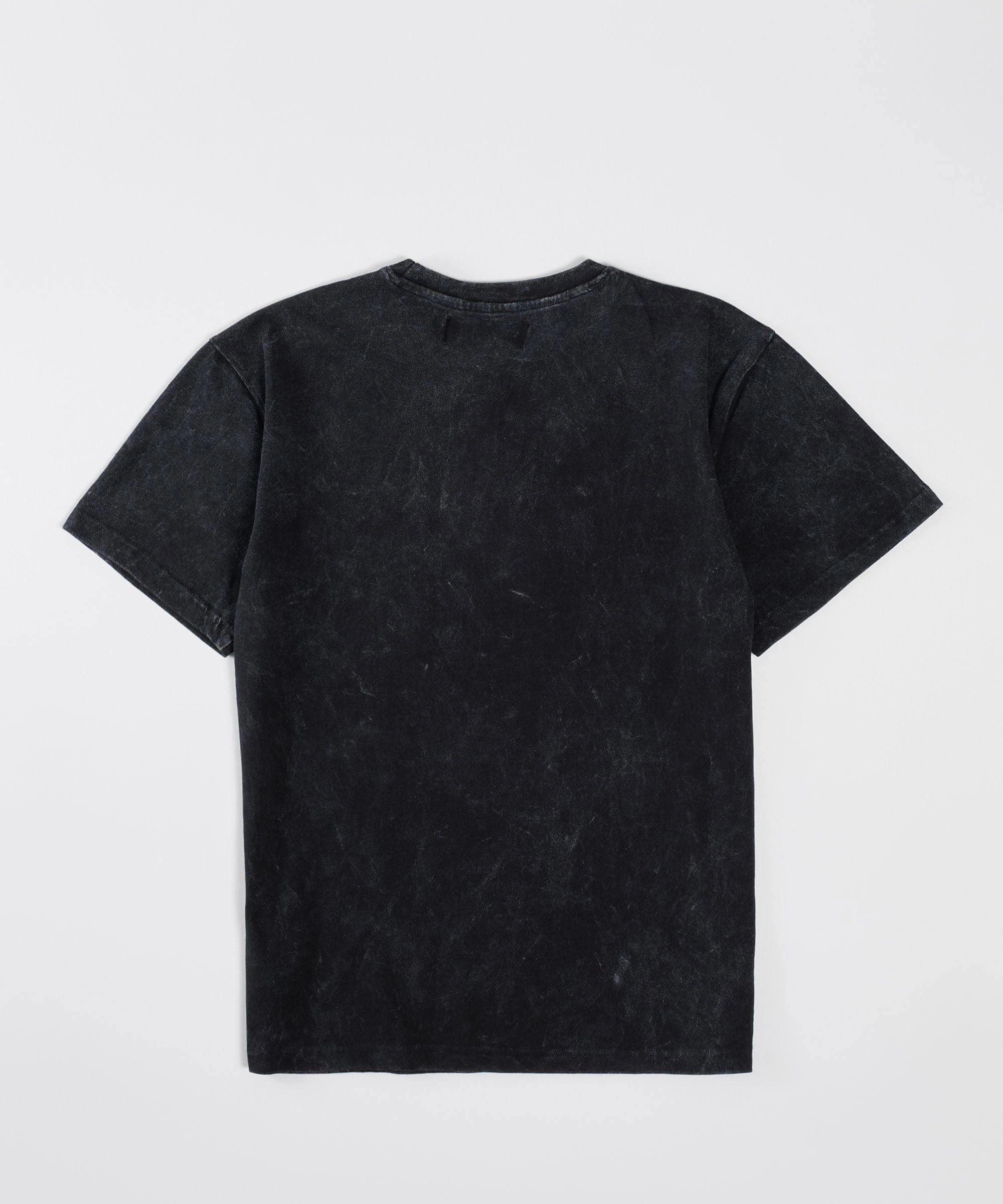Sustainable Production Methods Money & Moet Washed Short Sleeve Tee - Black