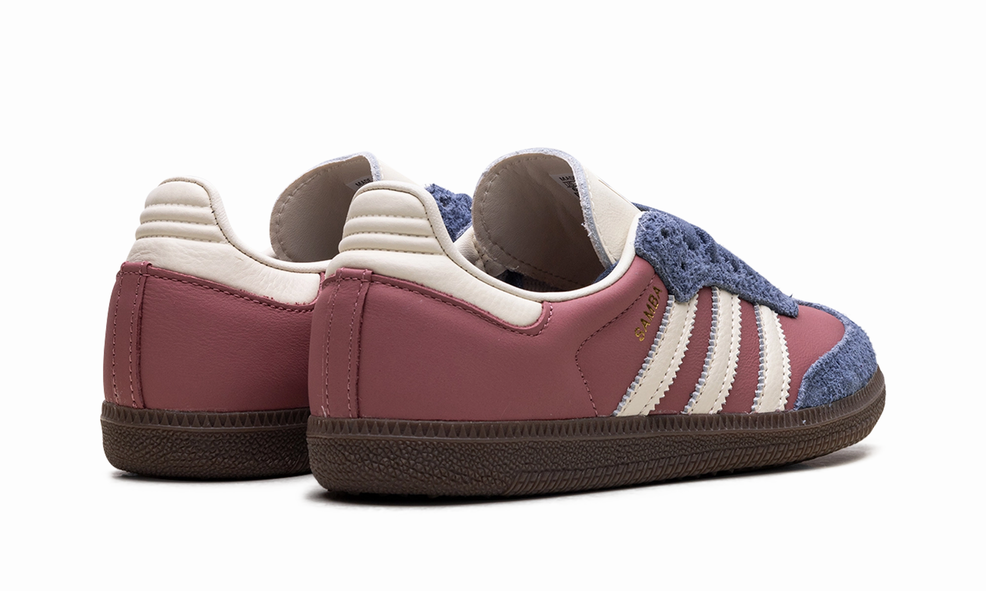 Versatile Upper Abrasion resistant Samba OG WMNS "Preloved Crimson Ink"