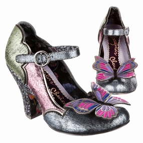 Moth To A Flame Sporty Heeled Shoes