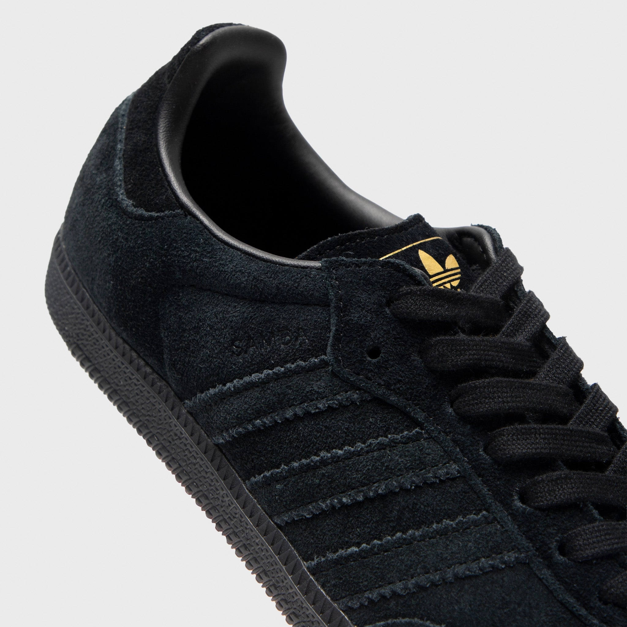 Anti   Bacterial Comfortable Arch adidas Originals Samba OG Black / Grey - Gold