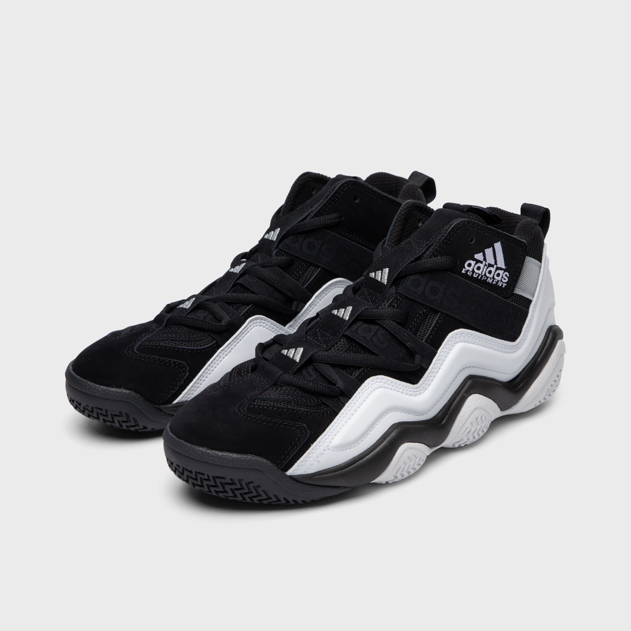 Breathable Ease Sculpted wear adidas Originals Top Ten 2000 Core Black / Cloud White - Silver Metallic