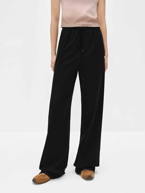 Cotton Blend Relaxed Pants No Fuss AntiSnagZippers