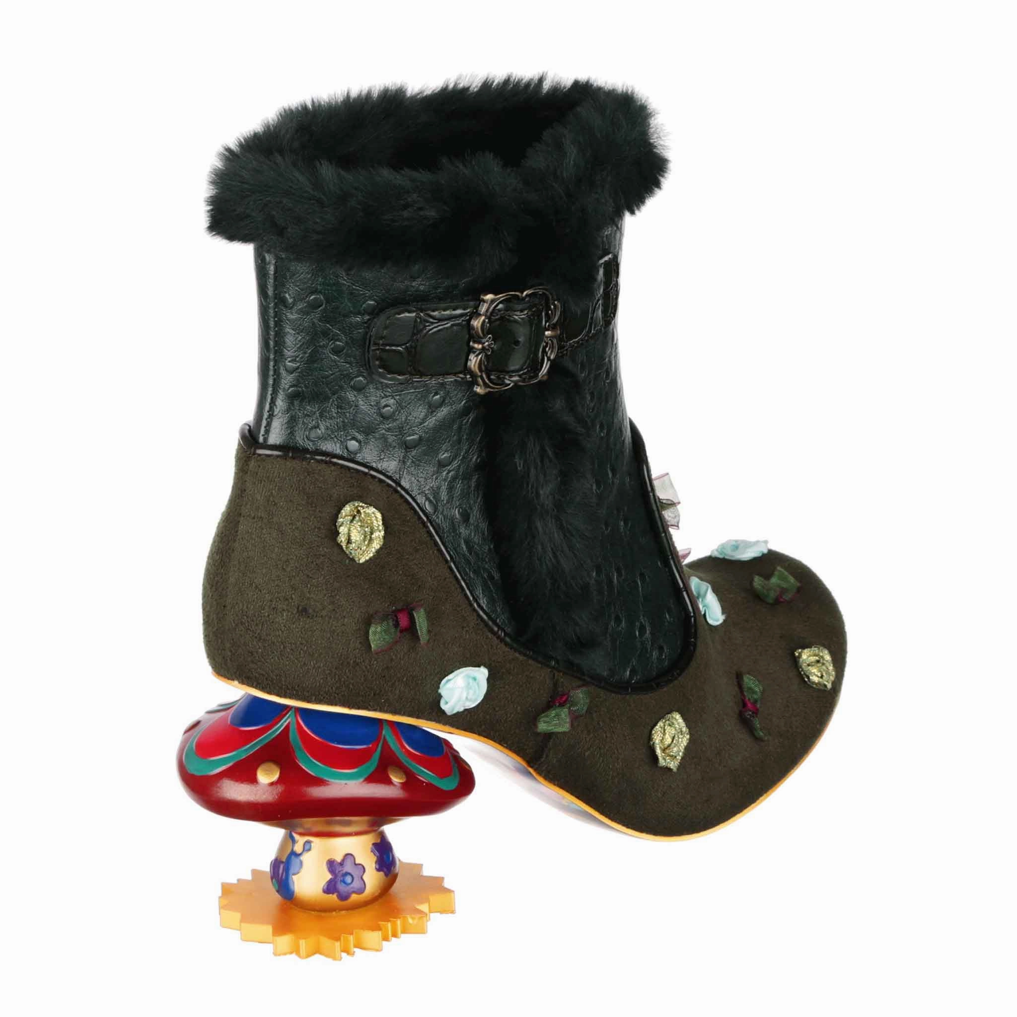 Mushroom Meadow All Occasion Open Toe Shoes
