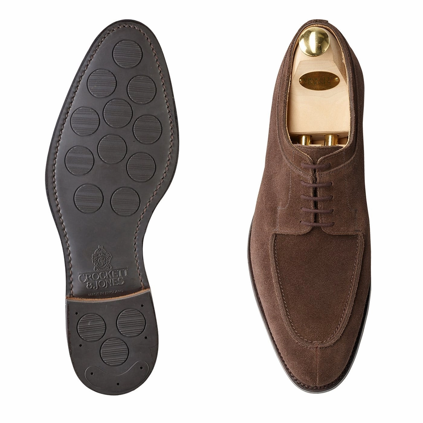Style Upgrade Meeting Ready Hardwick Dark Brown Suede