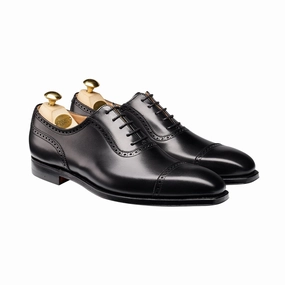 Westbourne Black Calf Structured Upper Event Look Elegant Comfort