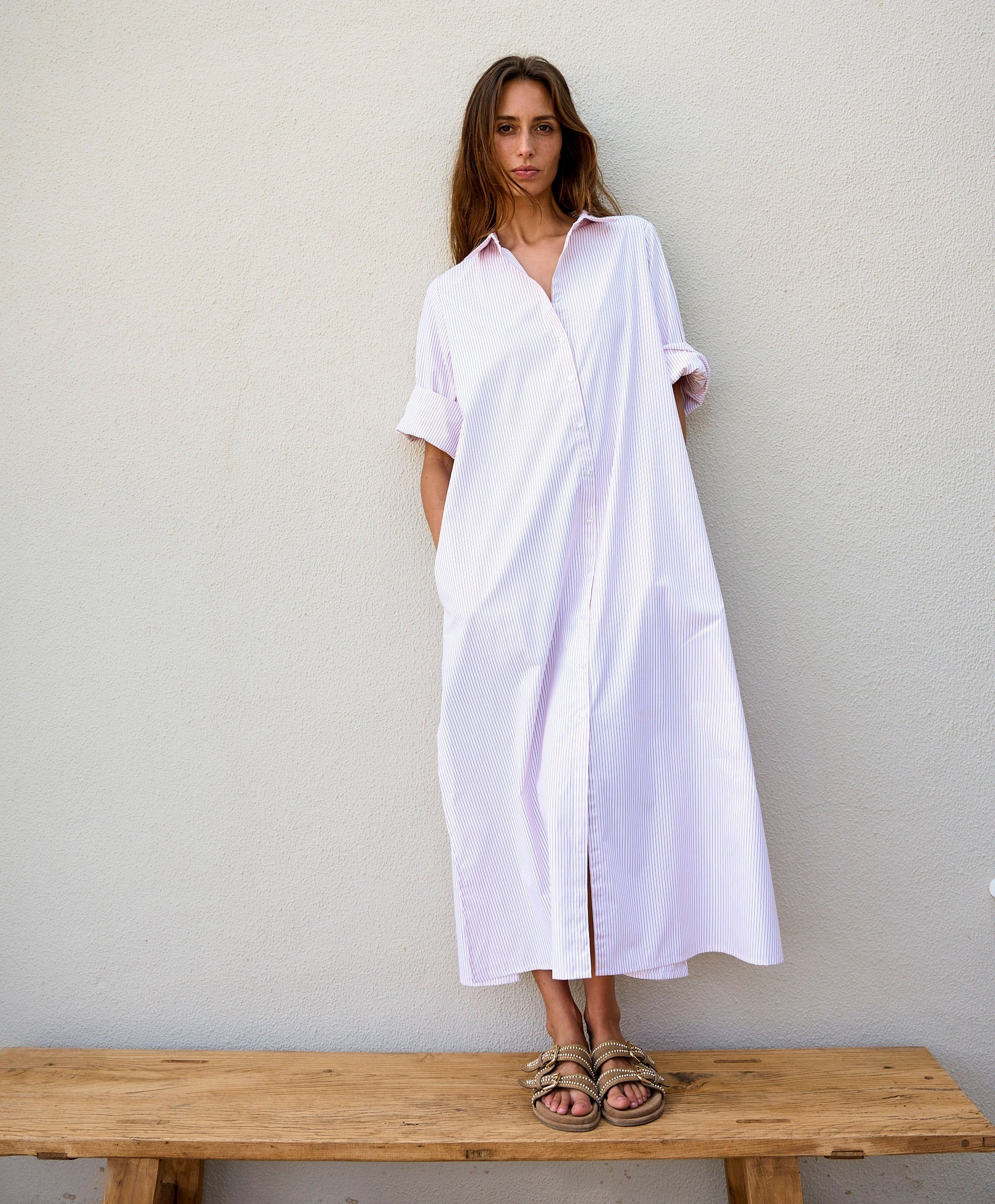 AntiStaticMaterial Nicola Shirt Dress