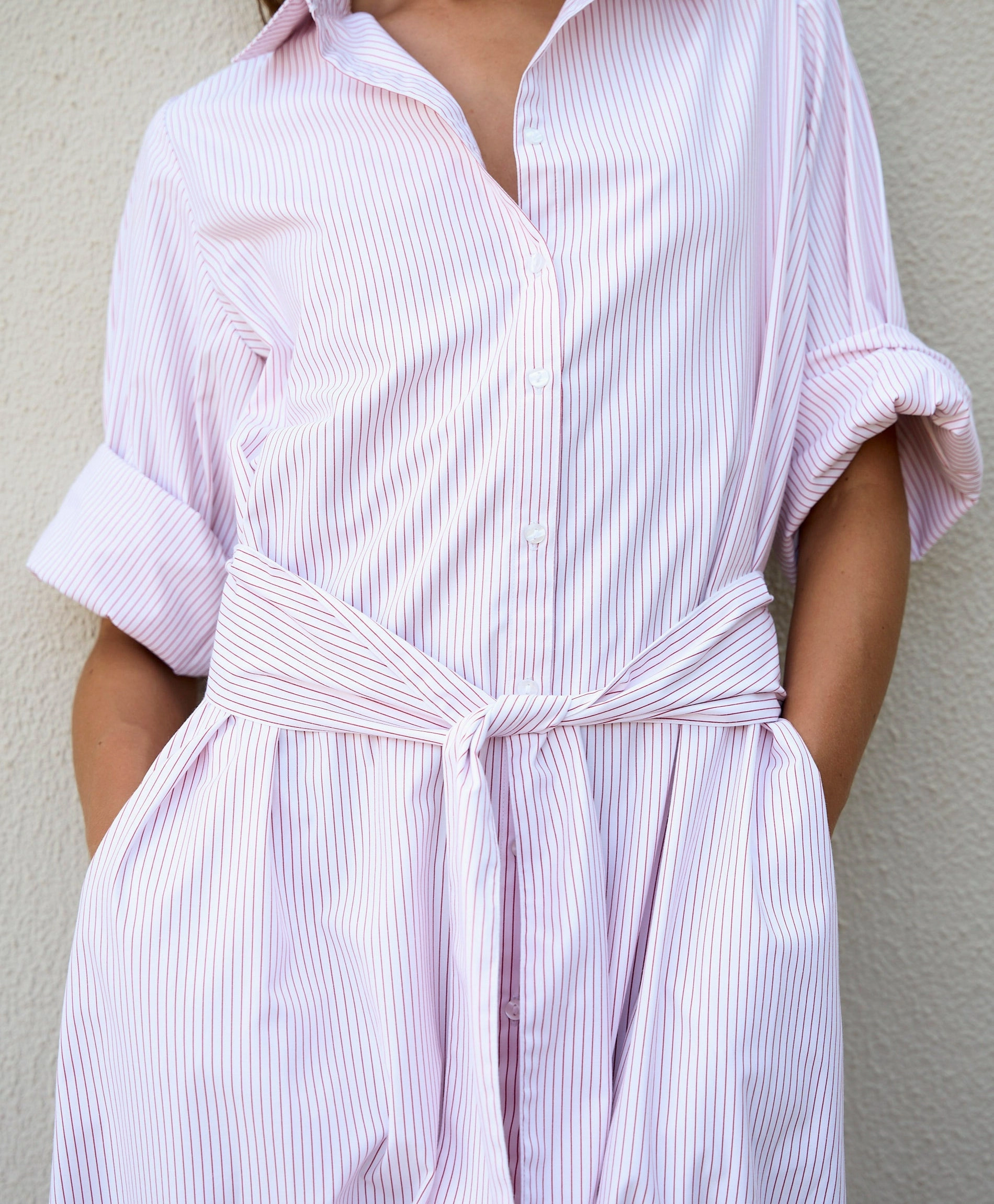 Nicola Shirt Dress Flexible Mood Peplum-Style