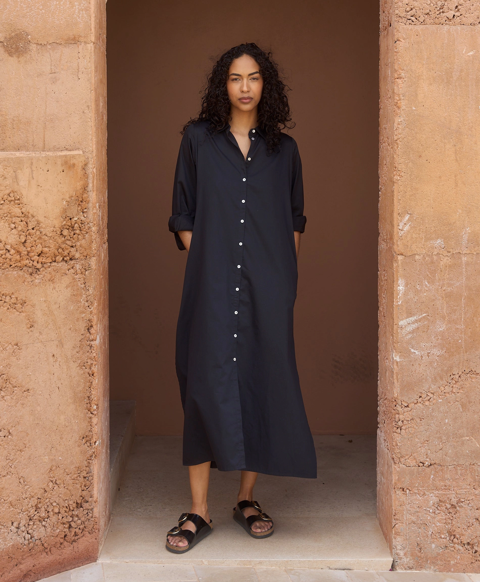 Relaxed Fit Bright bold dress Nicola Shirt Dress