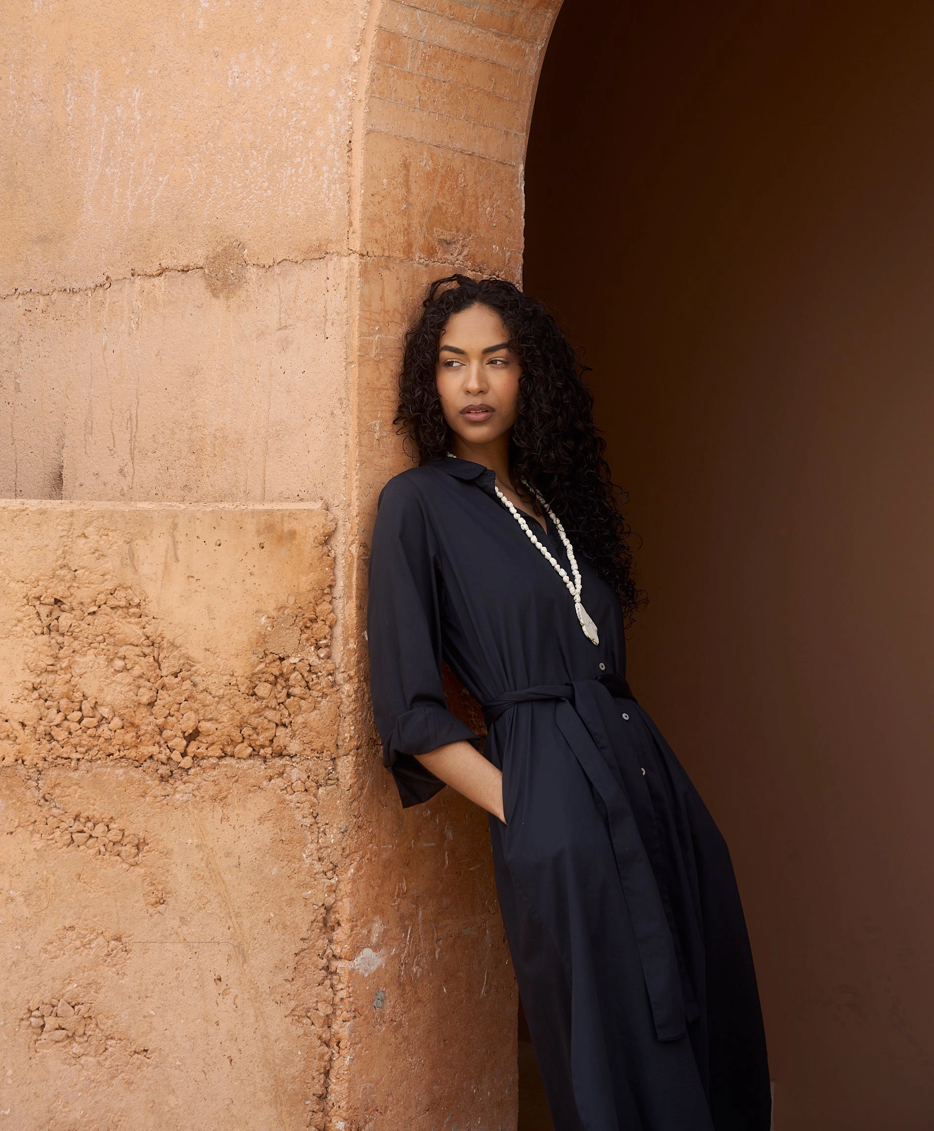 Minimalist-Trend Nicola Shirt Dress