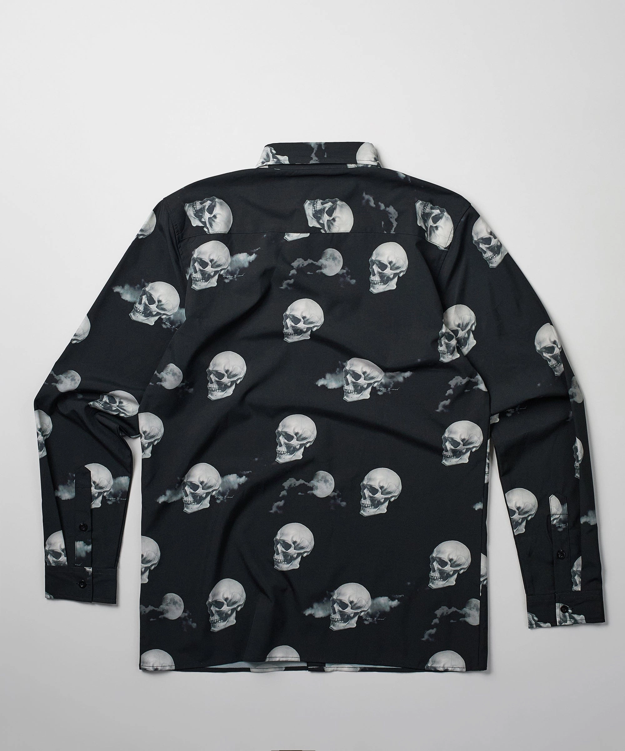 Adjustable Fit System ThermalRegulation Nightvision Allover Print Viscose Woven Long Sleeve Shirt