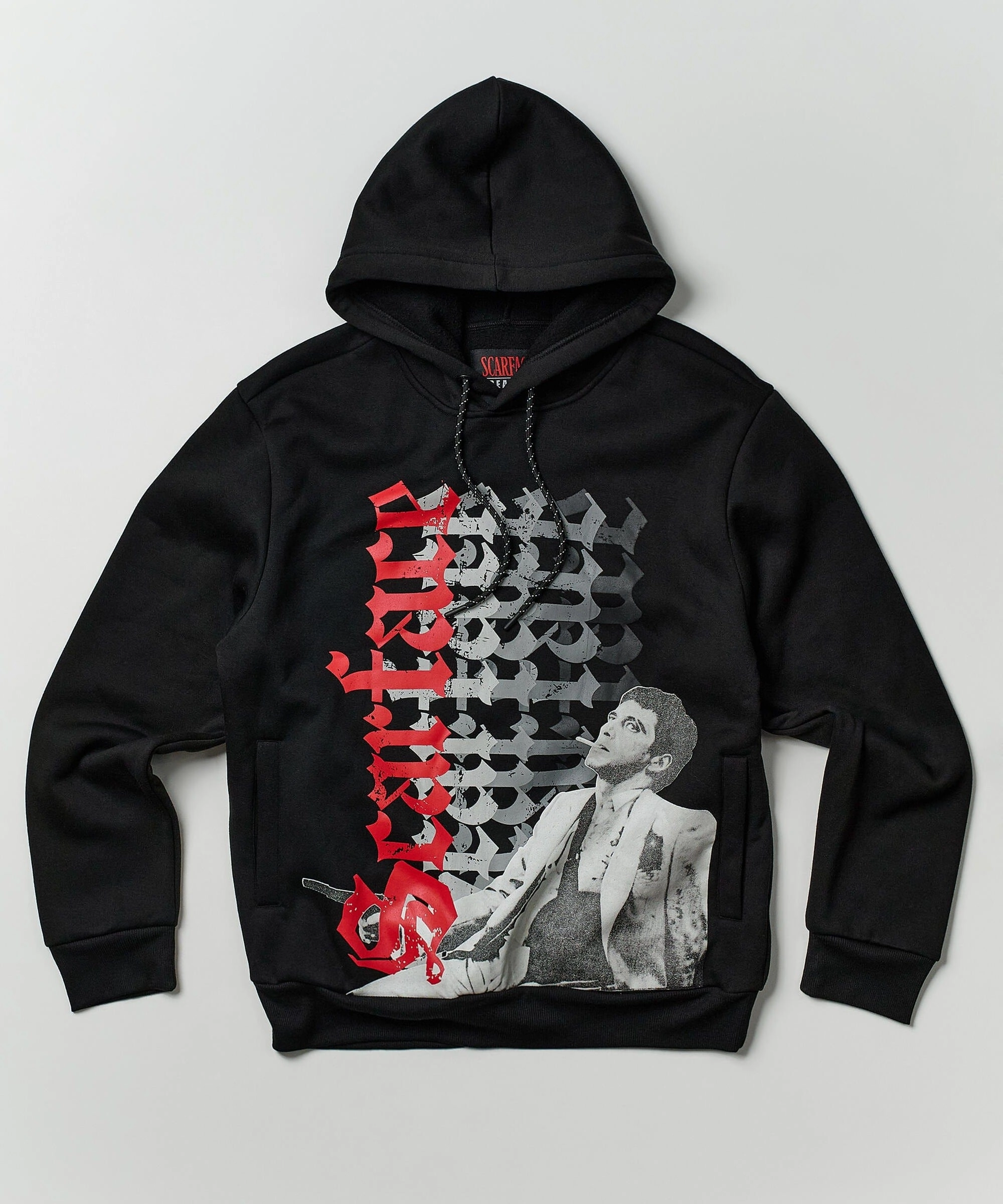 Scarface Old English Hoodie - Black PortableOption