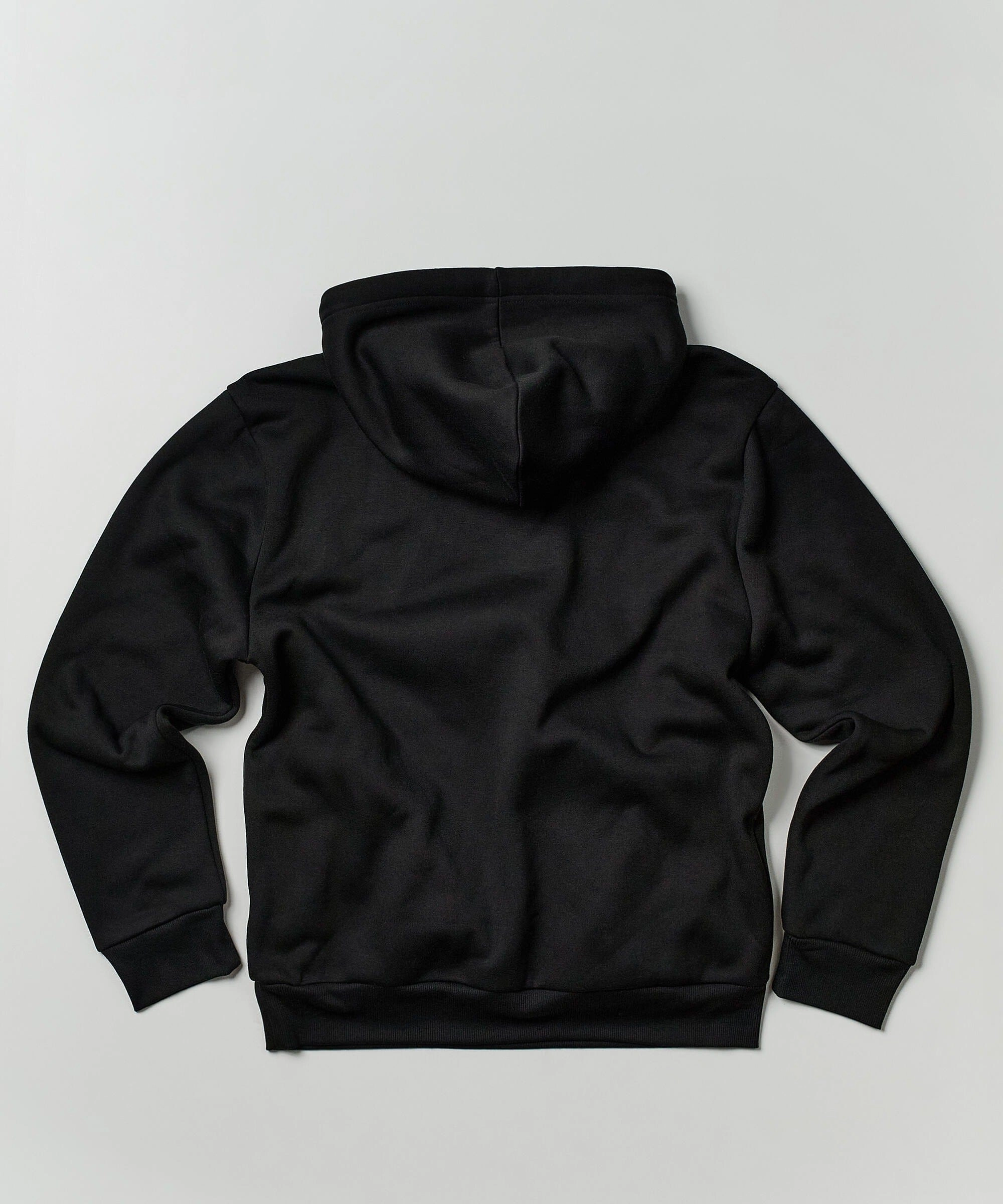 WideNeckline Abrasion Resistant Surface Scarface Old English Hoodie - Black