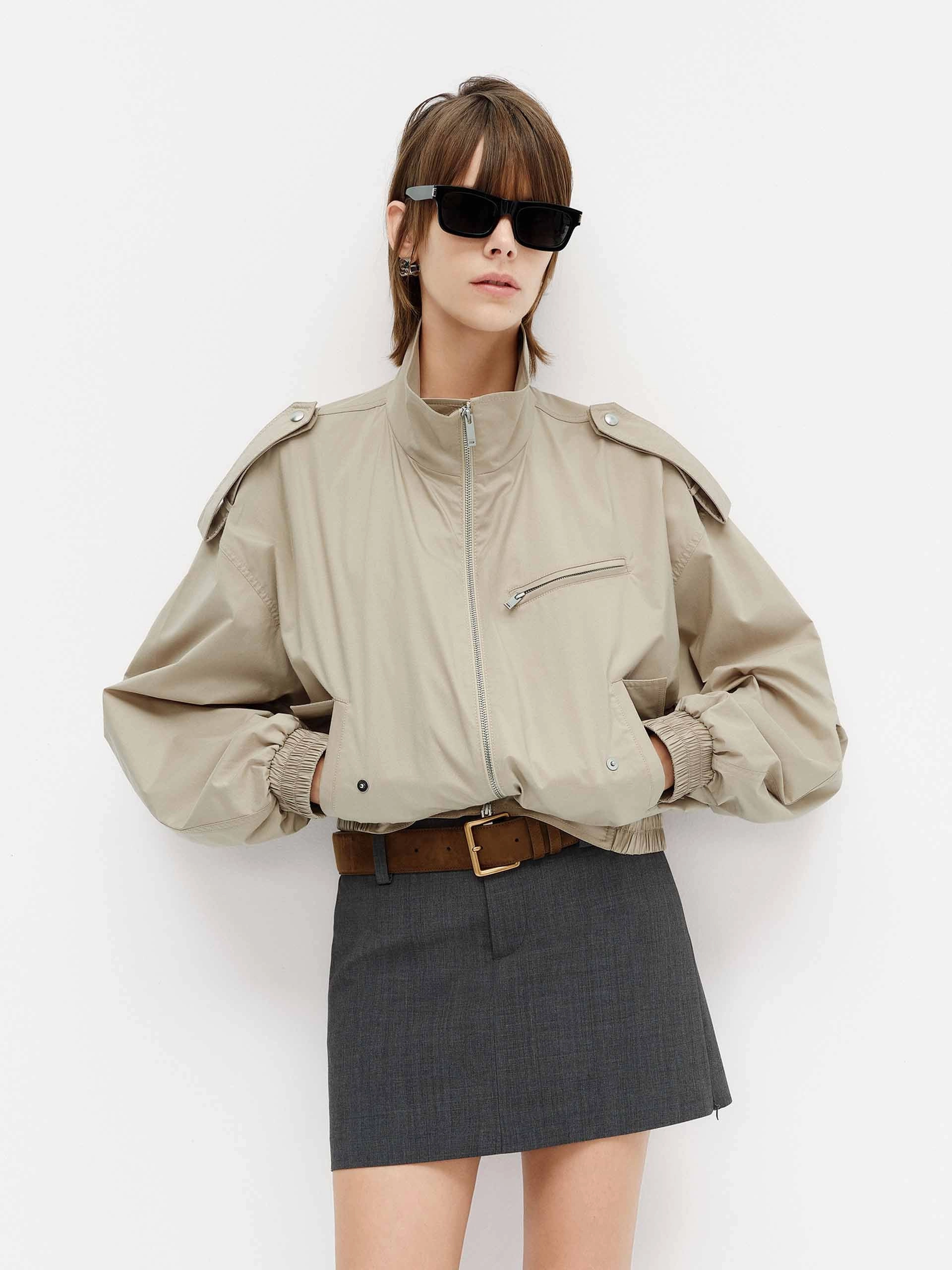 Cotton Blend Regular Jacket SlipResistantFastenings