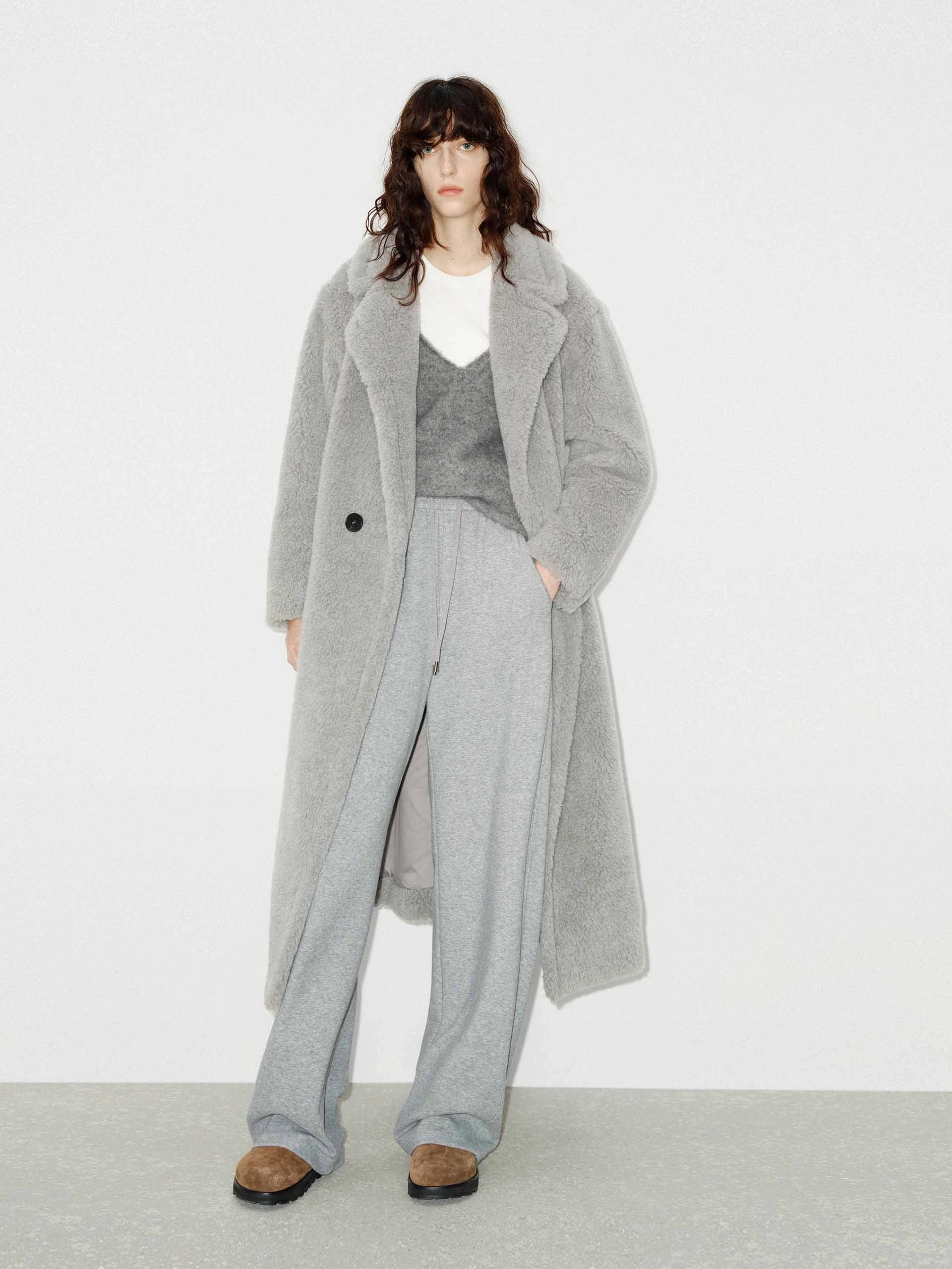 Longline Teddy Coat Quick Release Buckle Mechanism OdorResistantTreatment