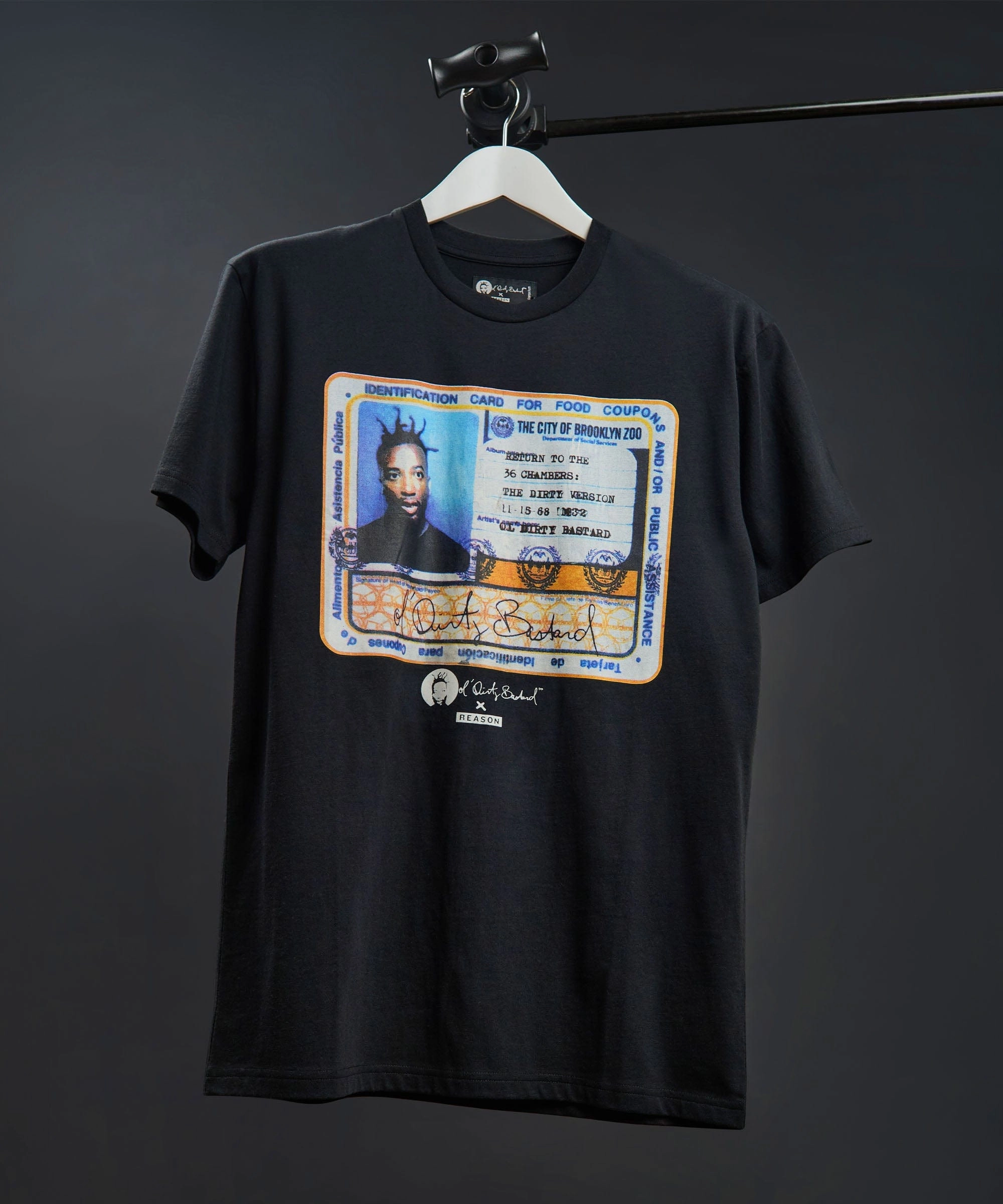 Butter Soft Handfeel Activewear Top Odb License Tee - Black