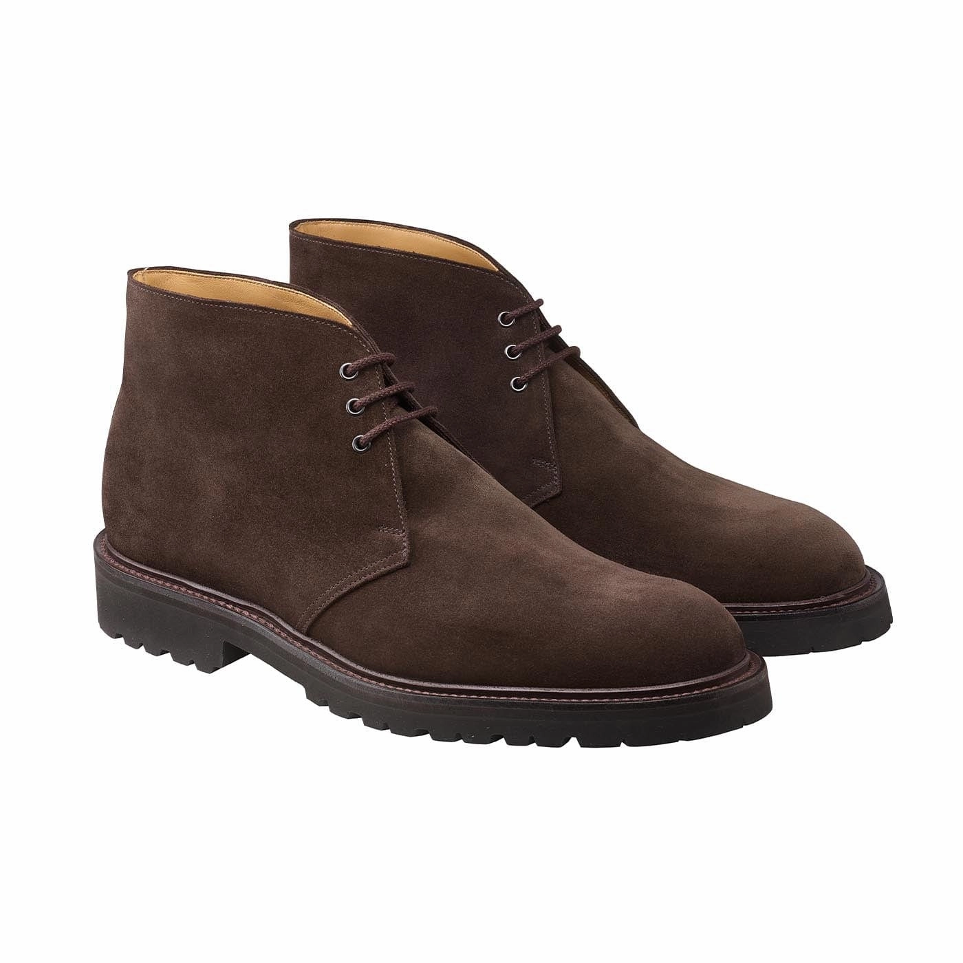 Comfortable Upper Padded Interior Cold Weather Commuter Chepstow 2 Espresso Calf Suede