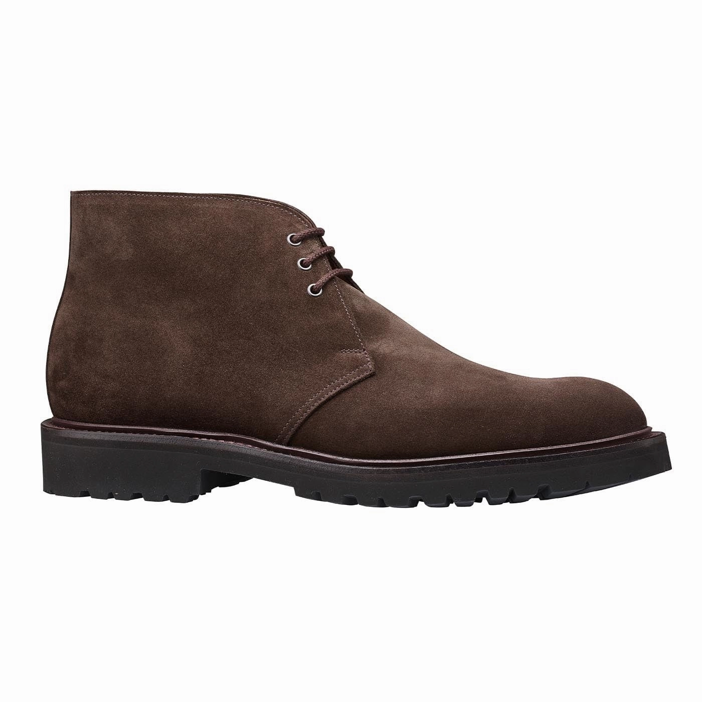 Transitional Style Tight Fit Chepstow 2 Espresso Calf Suede