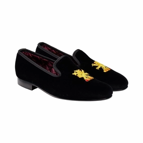 Gel Padding Lion Rampant Black Velvet