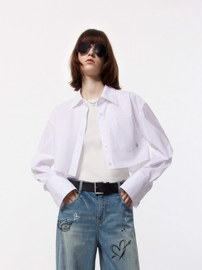 Sustainable Production Certified Short Cut Cotton Shirt