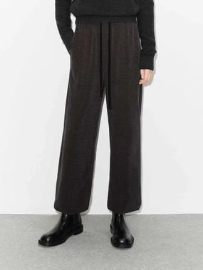 Elastic Waist Corduroy Pants Quick Comfort Design