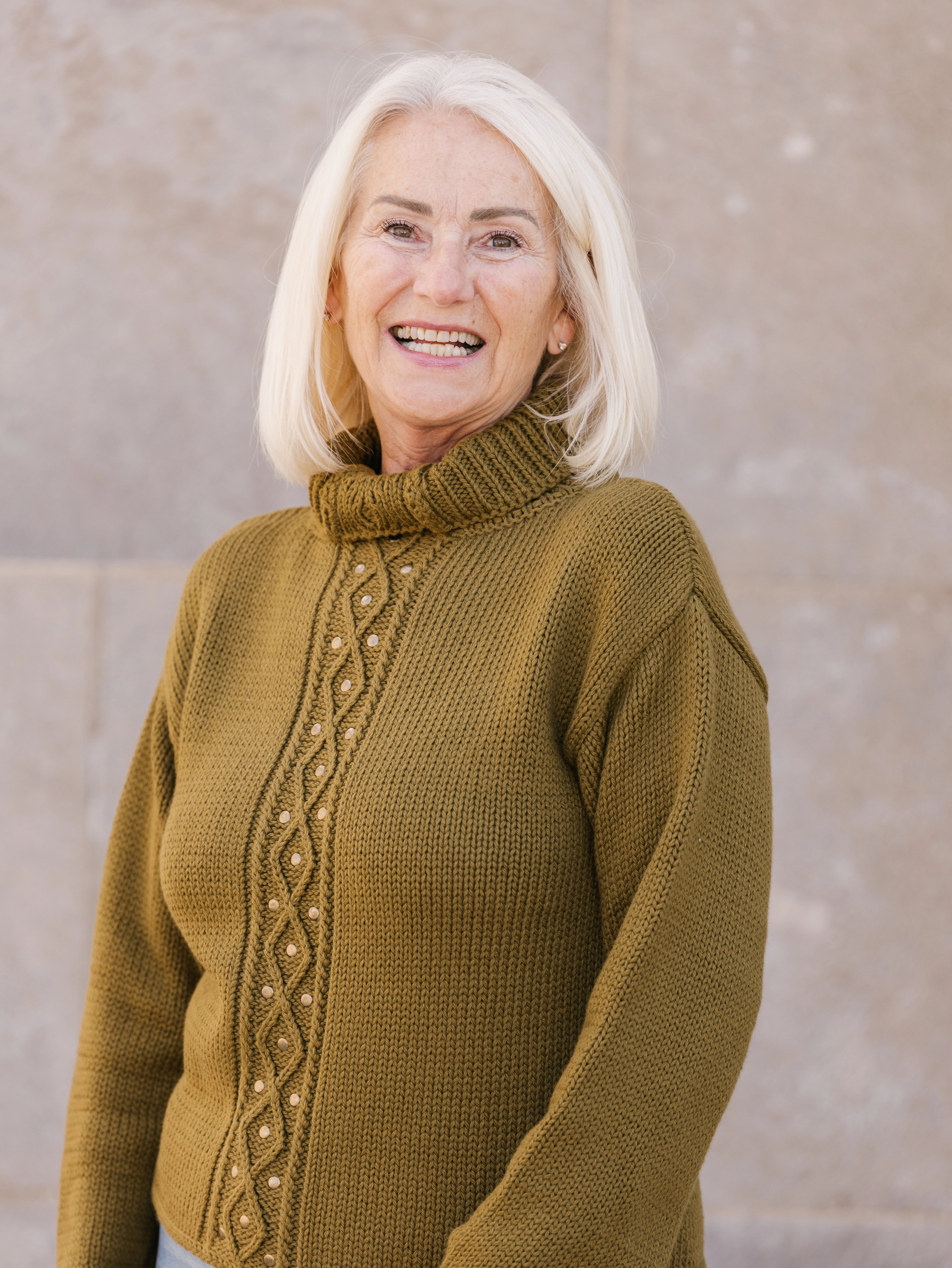 Easy Care Material Westie Pullover